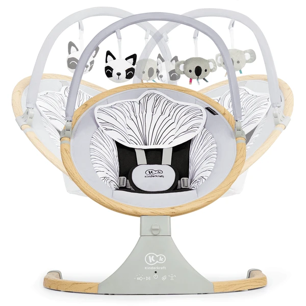 Kinderkraft Hamaca Infantil LUMI Madera - Imagen 3