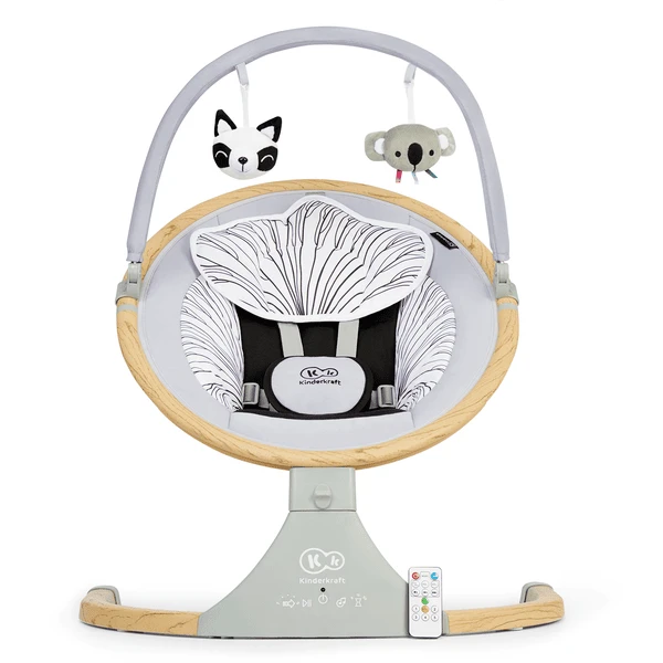 Kinderkraft Hamaca Infantil LUMI Madera - Imagen 4