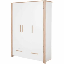 Kindsgard Armario Hemme 3 Puertas Blanco/roble