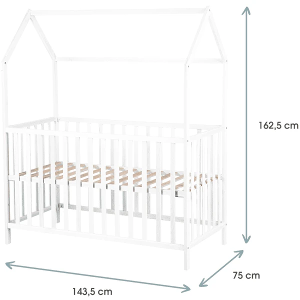 Kindsgard Cama Casa Lillehus 70 X 140 Cm Blanco - Imagen 2