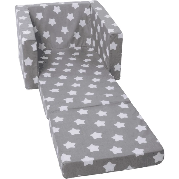 Knorr® Toys Sillón Infantil Grey White Stars - Imagen 3