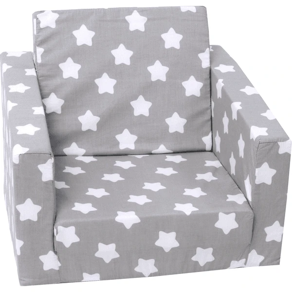 Knorr® Toys Sillón Infantil Grey White Stars - Imagen 5
