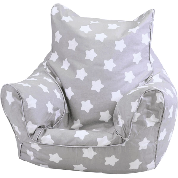 Knorr® Toys Sillón Puff- Estrellas Blanco - Imagen 3