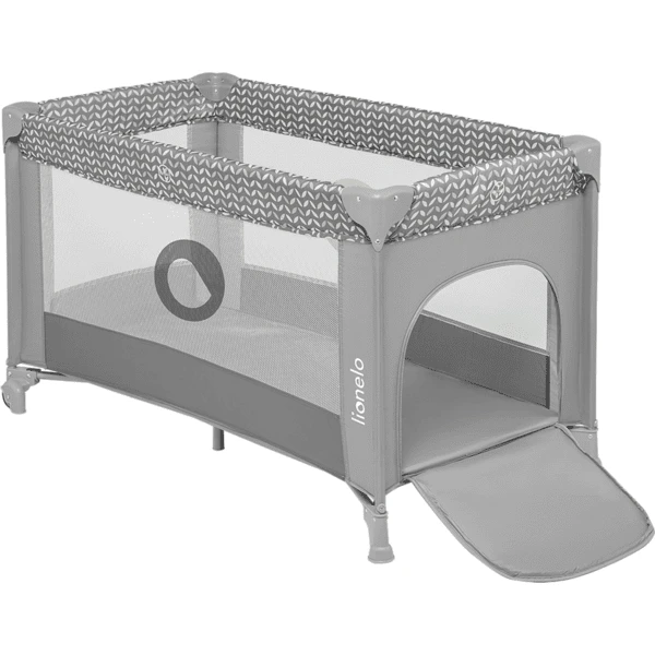 Lionelo Cuna De Viaje Stefi Grey Concrete