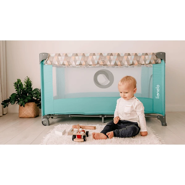 Lionelo Cuna De Viaje Stefi Pink Rose - Imagen 2