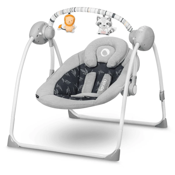 Lionelo Hamaca Para Bebé Ruben Grey Graphite