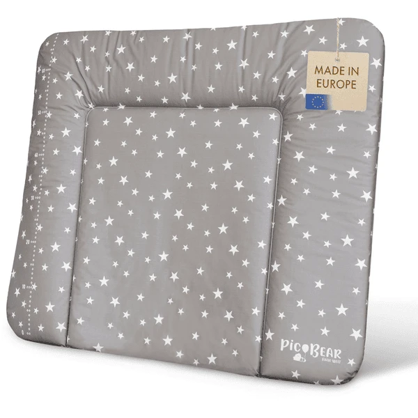 Pic Bear Cambiador 72x85cm Estrellas Gris Blanco