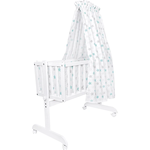 Pink Or Blue Conjunto De Cuna Completo LINDA Blanco - Imagen 2