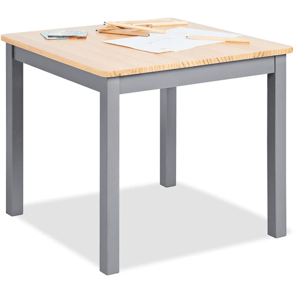 Pinolino Mesa Para Niños Fenna Gris/natural - Imagen 2