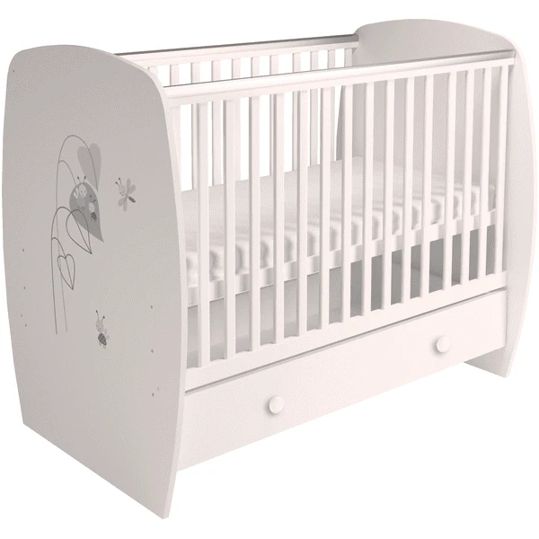 Polini Kids Cuna French 710 Amis Blanco - Imagen 2