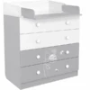 Polini Kids Mueble Cambiador French Amis 1580 Blanco-gris