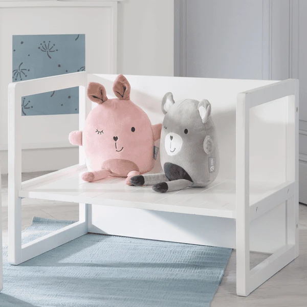 Roba Banco/Mesa 2 En 1, Blanco - Imagen 2