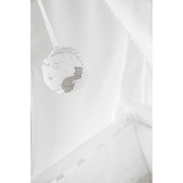 Roba Combi-Set De Cuna Blanco Zorro & Conejo - Imagen 2