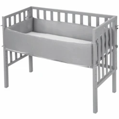 Roba Cuna 2in1 Safe Asleep® Taupe
