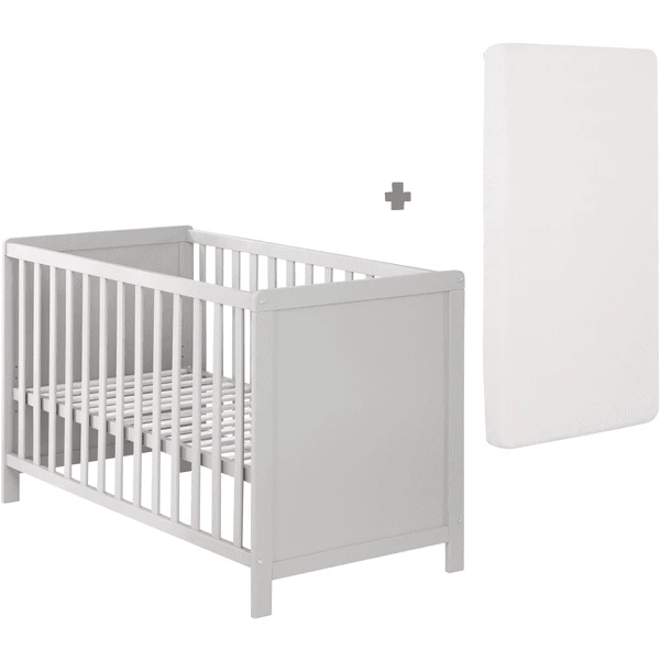 Roba Cuna Colecho Taupe 60 X 120 Cm Con Colchón