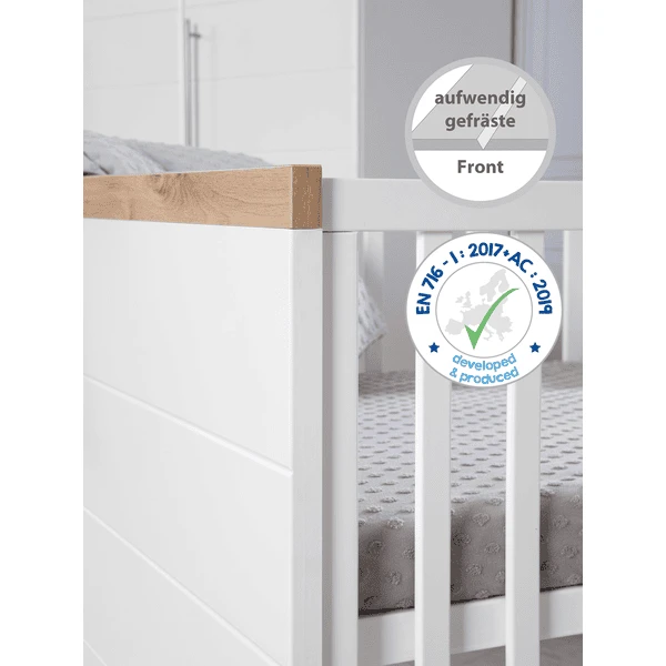 Roba Cuna Combi Nele Blanco - Imagen 5