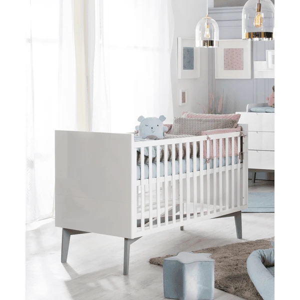 Roba Cuna Combi Retro 2 Blanca - Imagen 4