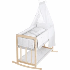 Roba Cuna Mecedora Star Magic 4 En 1 Nature