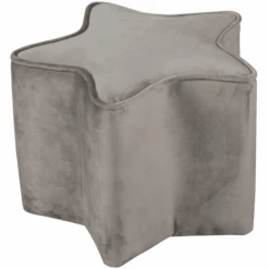 Roba El Taburete De Los Niños En Forma De Estrella, Gris