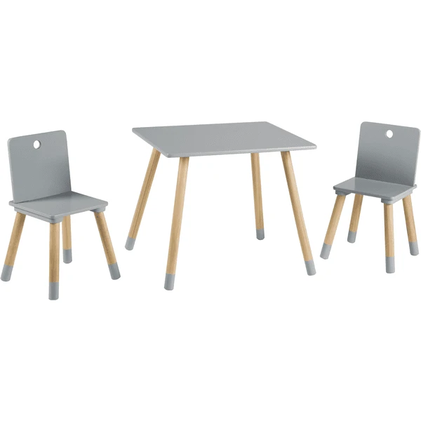Roba Grupo De Asiento Infantil, Gris/naturaleza