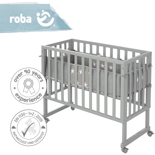 Roba Moisés Y Cuna Colecho Safe Asleep 3in1 Little Stars Con Barrera - Imagen 4