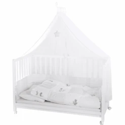 Roba Room Cuna Blanco Zorro & Conejo