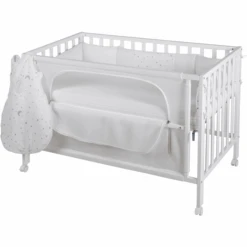 Roba Room Cuna Safe Asleep® Estrellas Blanco