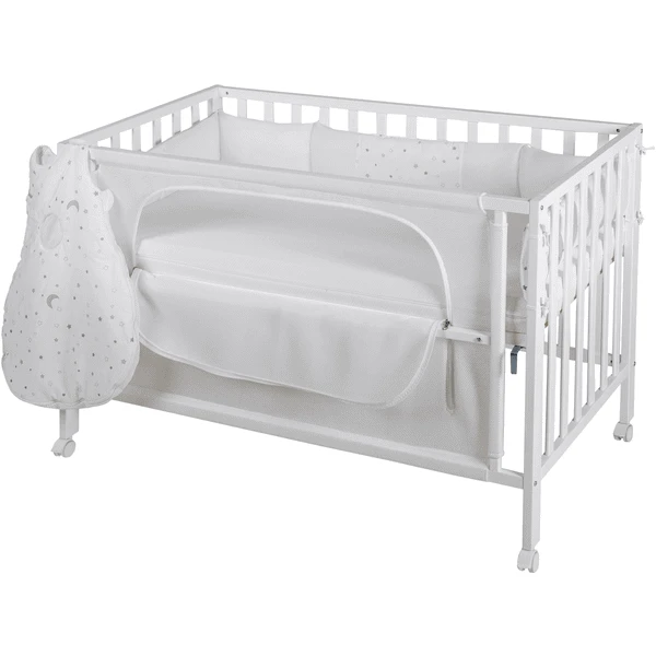 Roba Room Cuna Safe Asleep® Estrellas Blanco