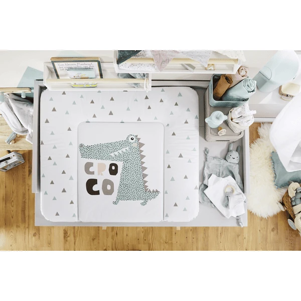 Rotho Babydesign Rotho Cambiador Ancho Cheeky Croco 85 X 72 X 5 Cm - Imagen 2