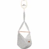 SCHMUSEWOLKE Cuna Colgante Dreamcatcher Warmgrey Con Abrazadera De Puerta Beige