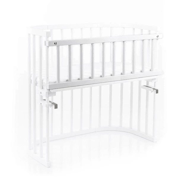 TOBI Babybay Barrotes Complementarios Para Cuna Maxi / Boxspring Blanco - Imagen 2