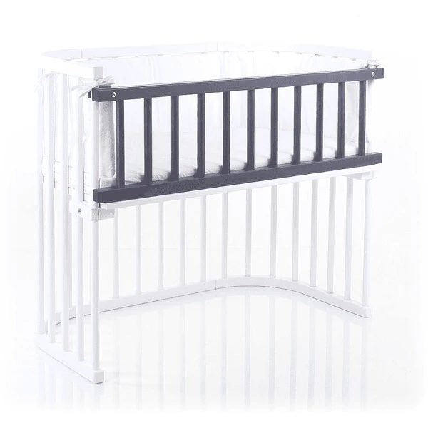 TOBI Babybay Barrotes Complementarios Para Cuna Maxi / Boxspring Gris Barnizada - Imagen 2