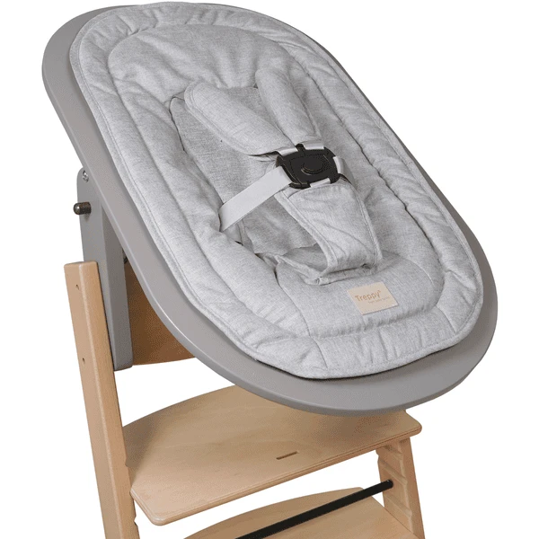 Treppy ® Hamaca De Bebé Newborn Seaty Grey - Imagen 3