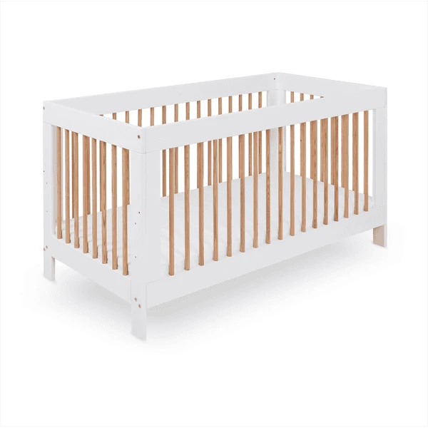 Urra Cuna Laura Blanca/natural 70 X 140 Cm