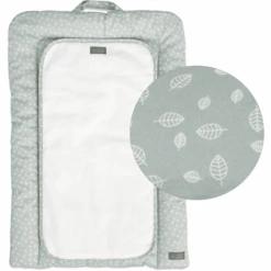 VINTER& BLOOM Cambiador Nordic Hoja GOTS Suave Green