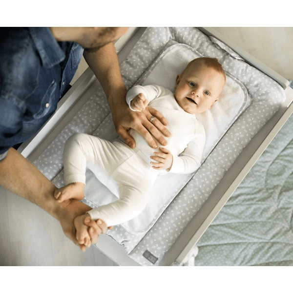 Vinter& Bloom Funda Para Cambiador Nordic Leaf Calm Grey - Imagen 2